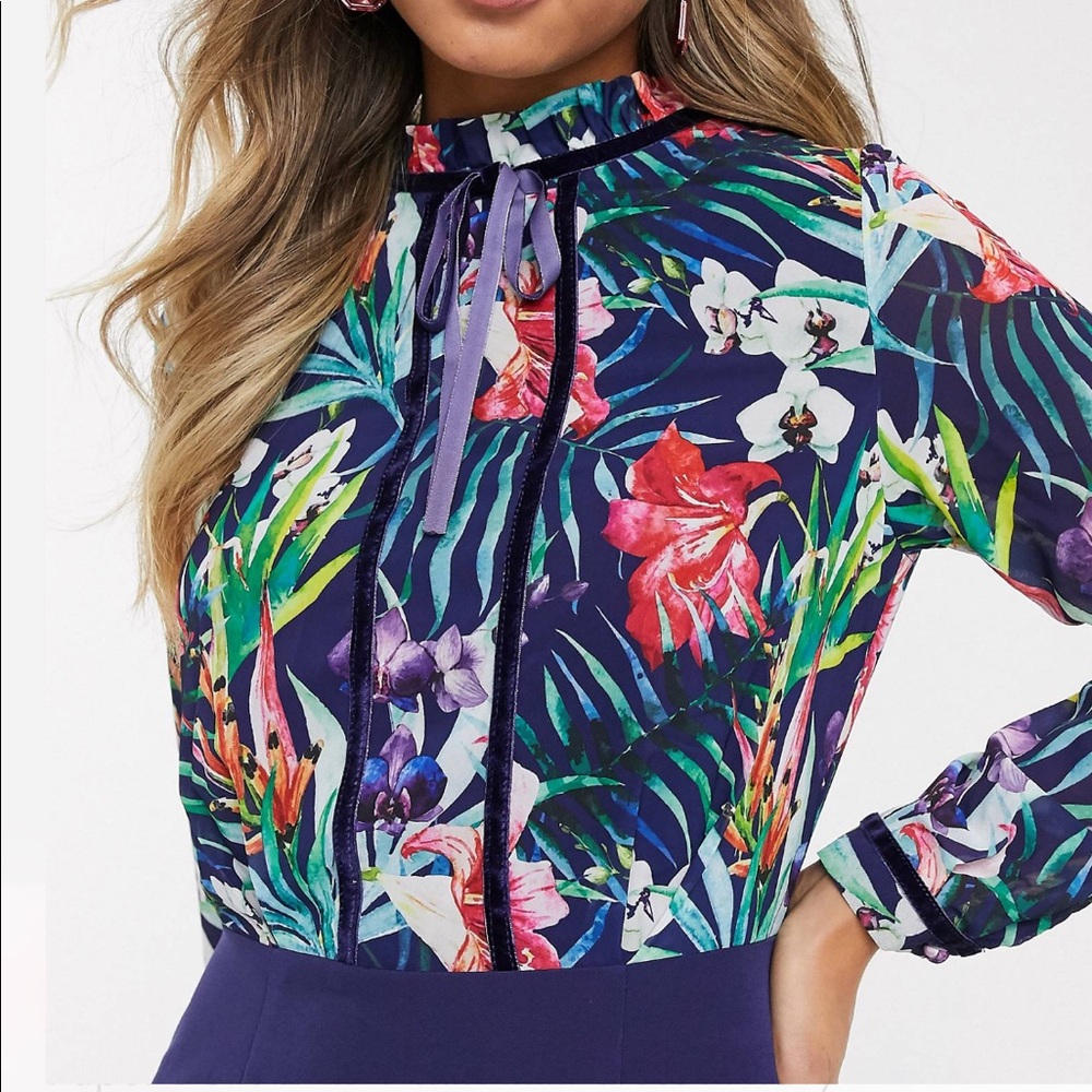 Paper Dolls Mini Dress -  Navy - Size 6